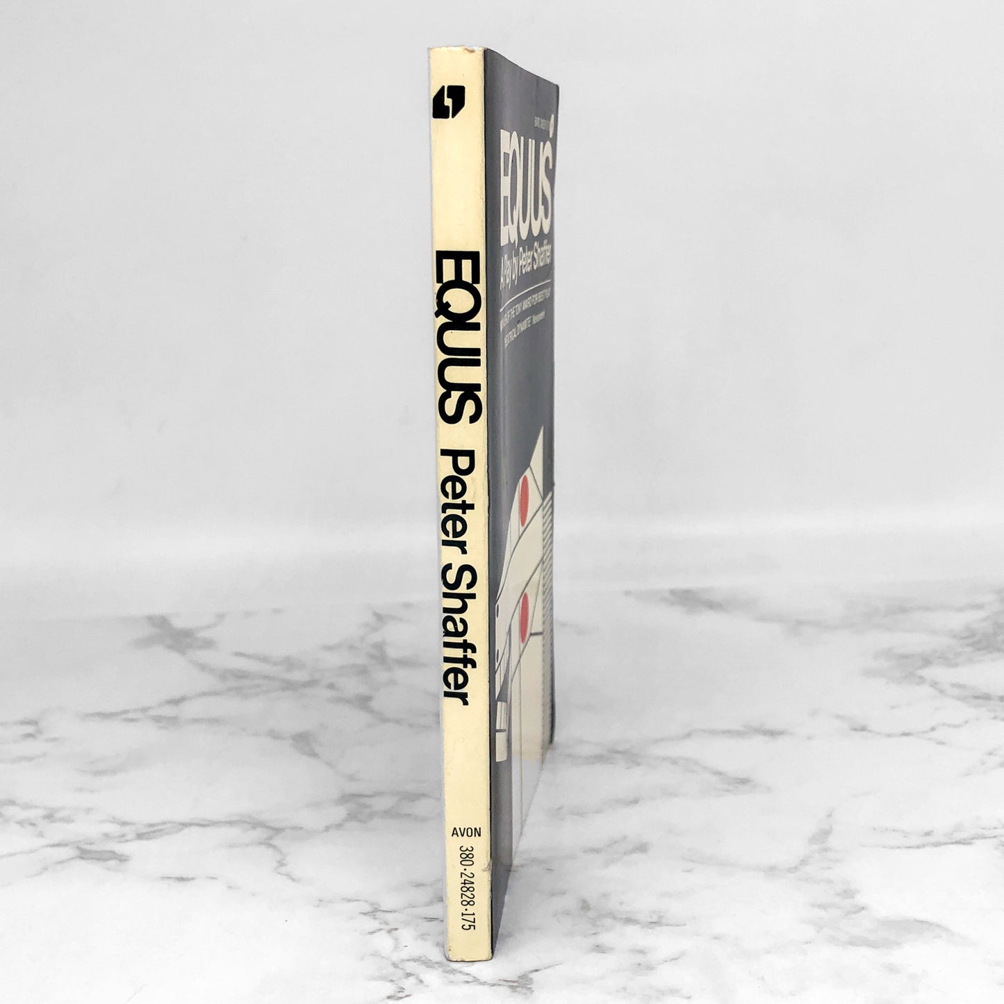 Equus by Peter Shaffer [FIRST U.S. PAPERBACK PRINTING] 1975 • Bard