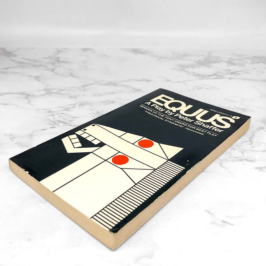 Equus by Peter Shaffer [FIRST U.S. PAPERBACK PRINTING] 1975 • Bard