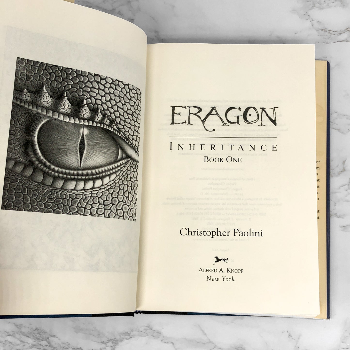 Eragon by Christopher Paolini [FIRST EDITION] 2003