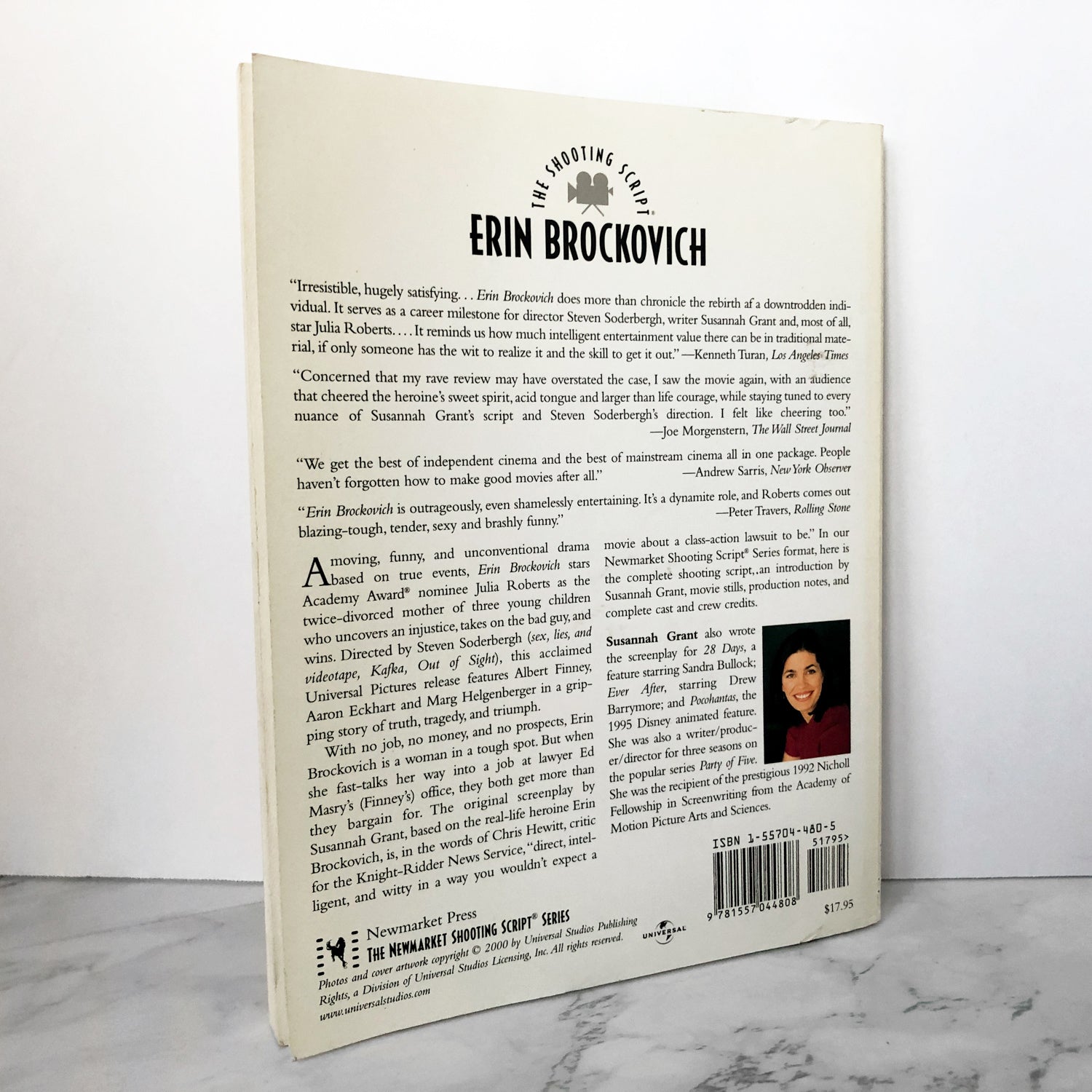 Erin Brockovich: The Shooting Script by Susannah Grant [FIRST EDITION] - Bookshop Apocalypse