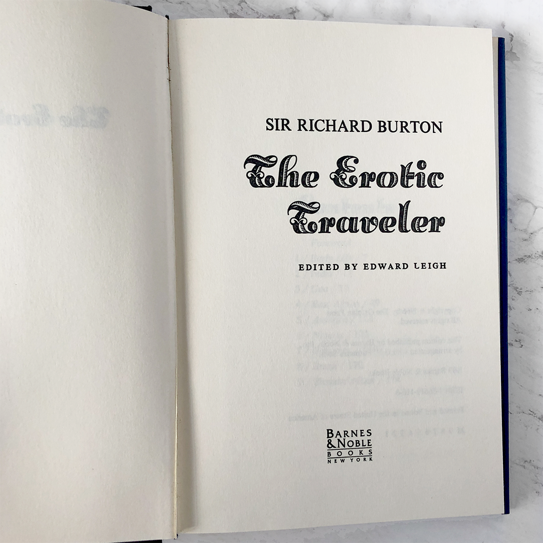 The Erotic Traveler by Richard Francis Burton [HARDCOVER / 1993]