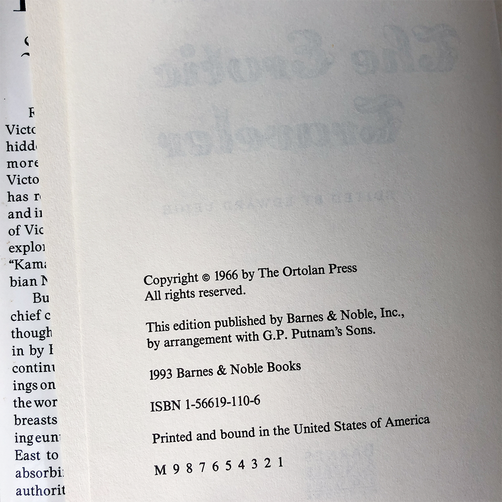 The Erotic Traveler by Richard Francis Burton [HARDCOVER / 1993]