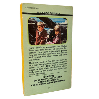 Escape to Witch Mountain by Alexander Key [1975 PAPERBACK]