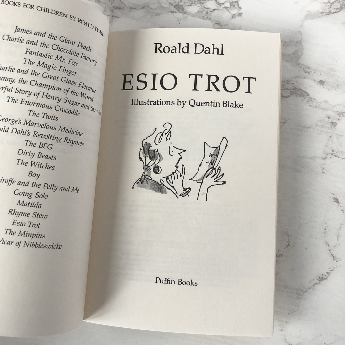 Esio Trot by Roald Dahl [1992 TRADE PAPERBACK] - Bookshop Apocalypse