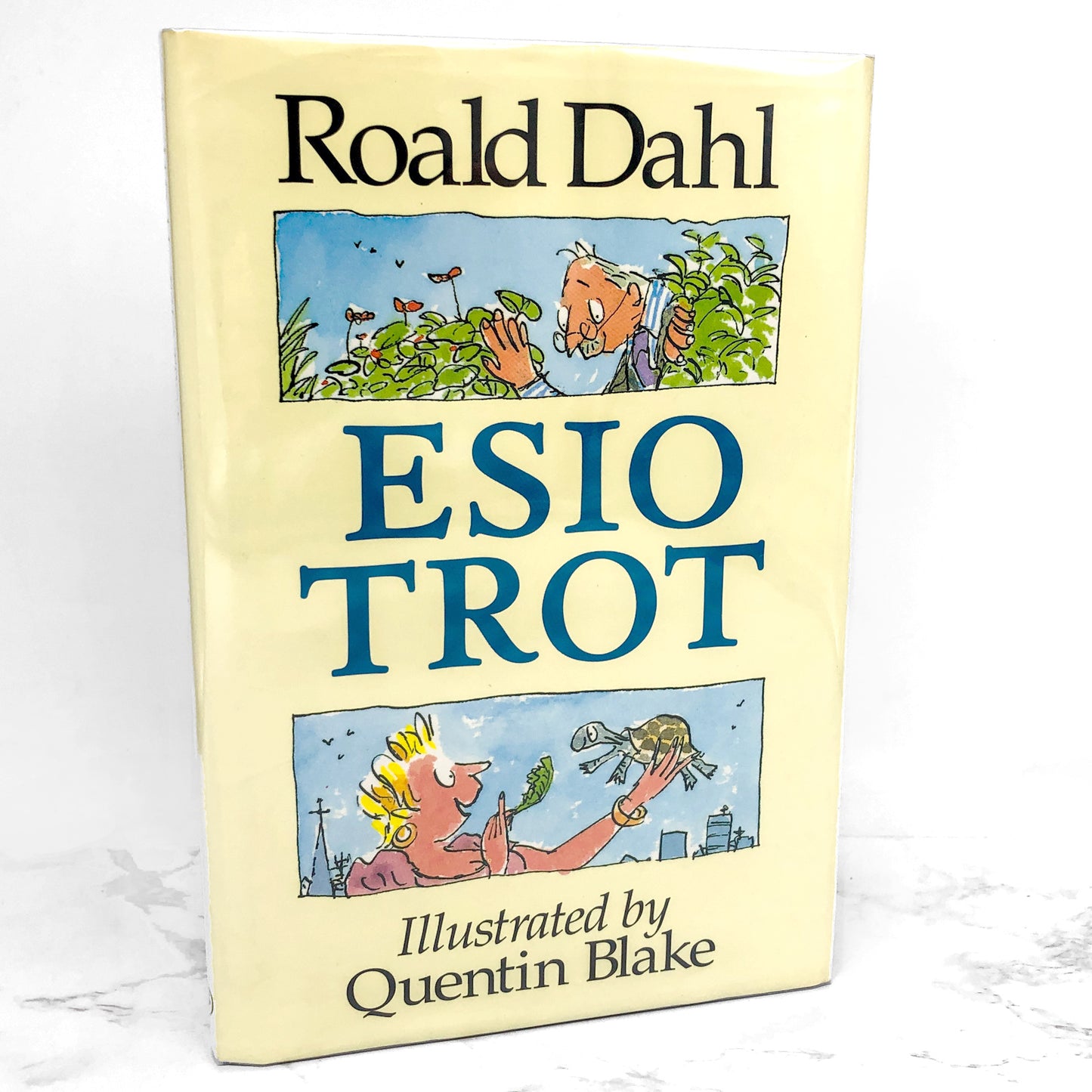 Esio Trot by Roald Dahl [U.K. FIRST EDITION] • 1990 • Jonathan Cape
