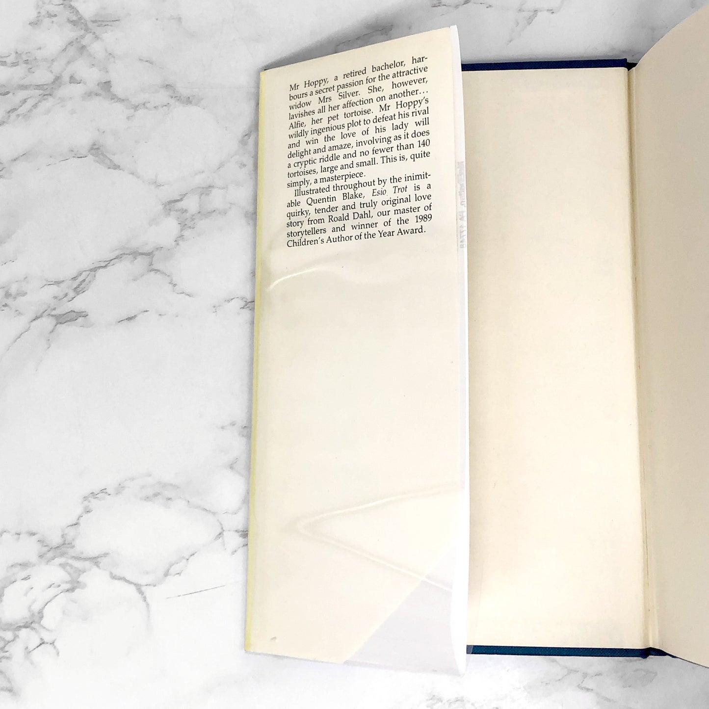 Esio Trot by Roald Dahl [U.K. FIRST EDITION] • 1990 • Jonathan Cape