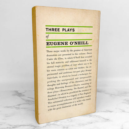 3 Plays by Eugene O'Neill • Desire Under the Elms • Strange Interlude • Mourning Becomes Electra [1958 PAPERBACK OMNIBUS]