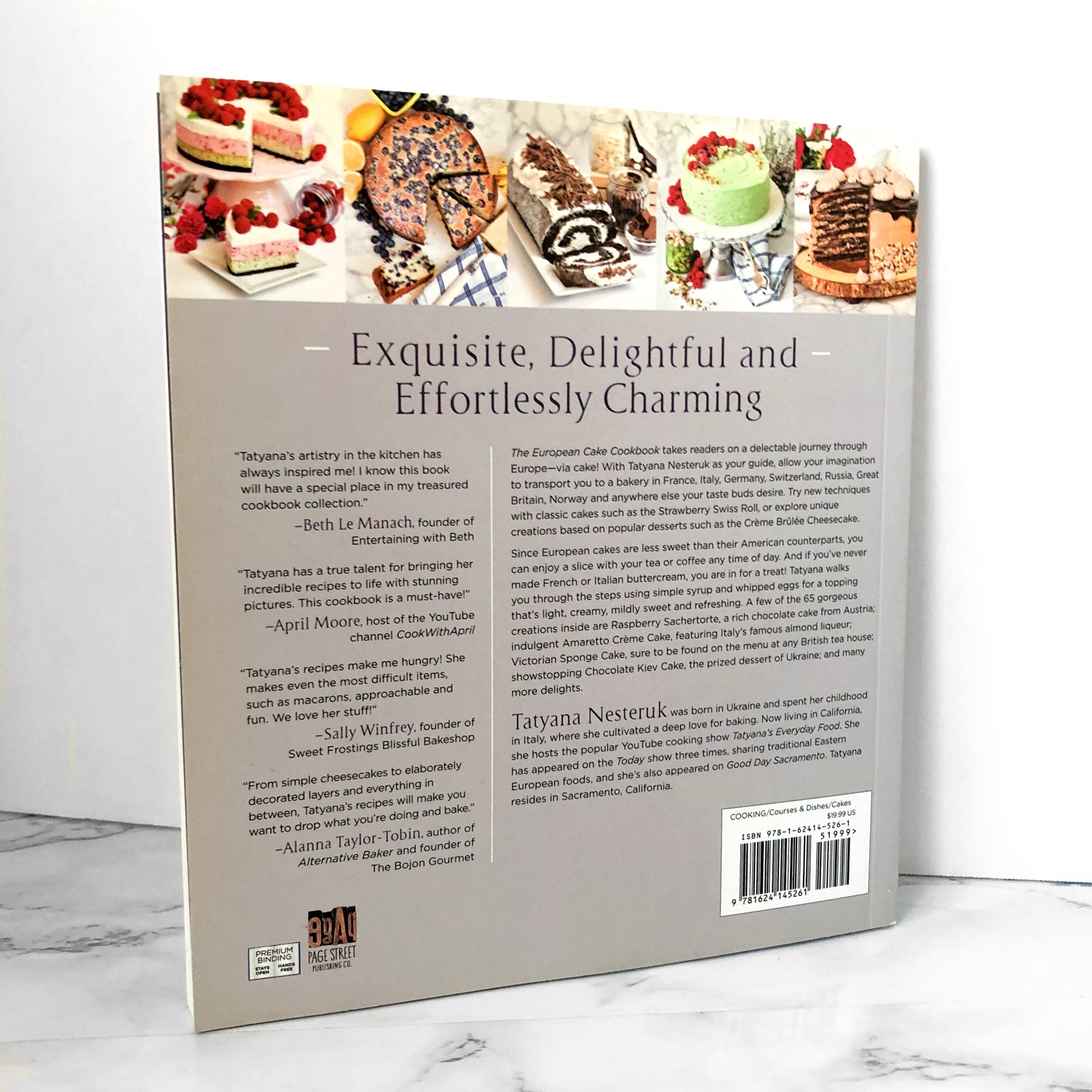 The European Cake Cookbook by Tatyana Nesteruk - Bookshop Apocalypse