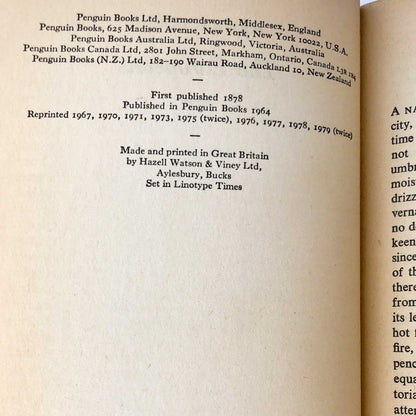 The Europeans by Henry James [VINTAGE U.K. PAPERBACK / 1979]