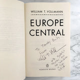 Europe Central by William T. Vollman SIGNED! [TRADE PAPERBACK / 2006]
