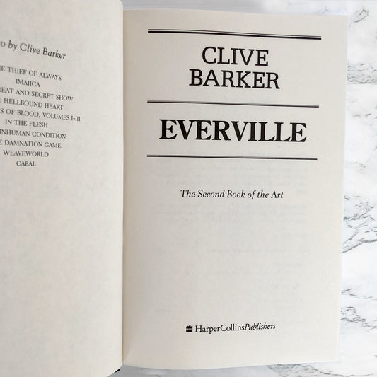 Everville by Clive Barker [FIRST EDITION / FIRST PRINTING]