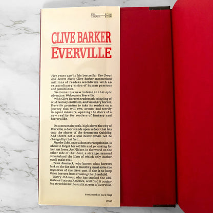 Everville by Clive Barker SIGNED! [FIRST EDITION / FIRST PRINTING] 1994