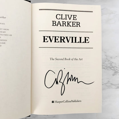 Everville by Clive Barker SIGNED! [FIRST EDITION / FIRST PRINTING] 1994