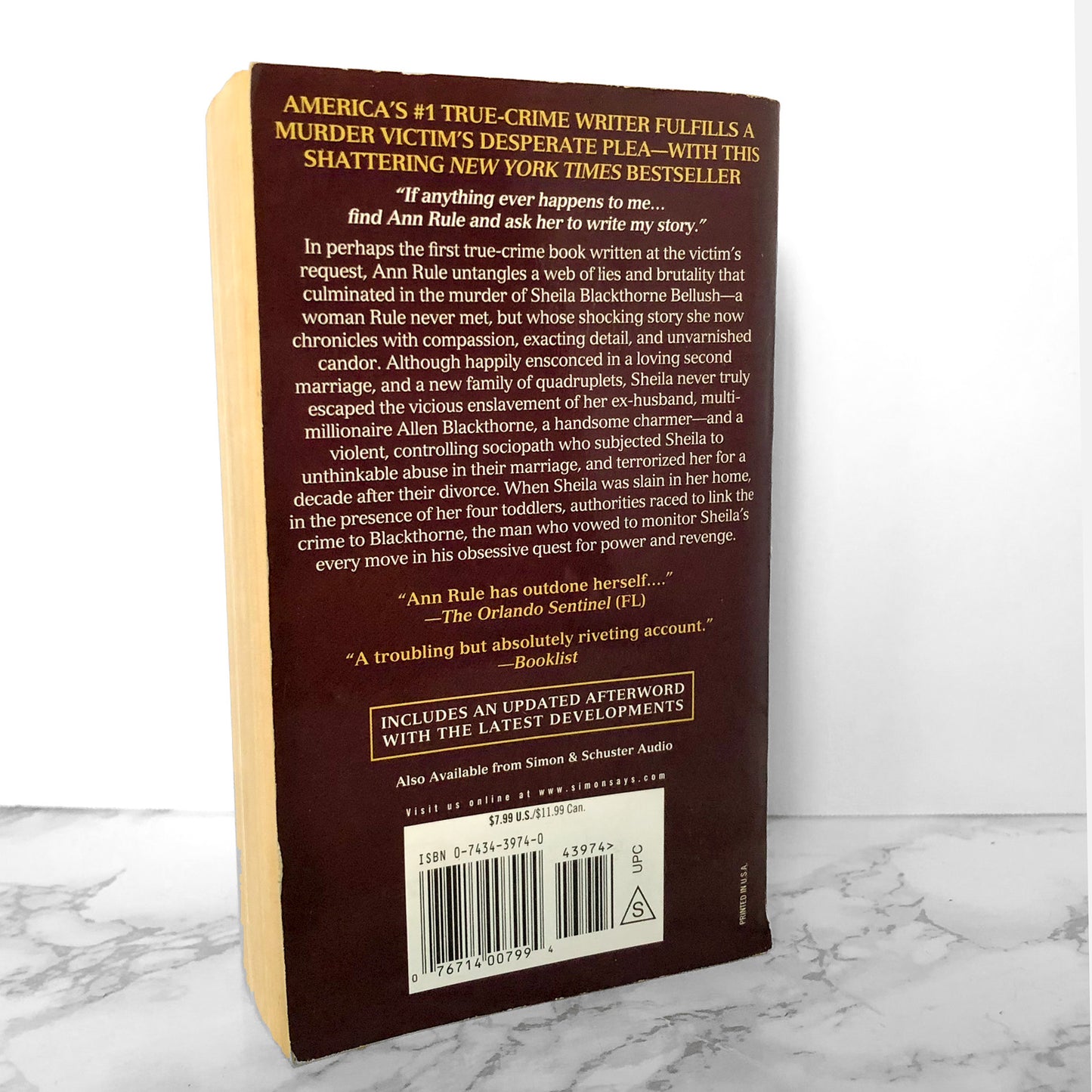 Every Breath You Take by Ann Rule [FIRST PAPERBACK PRINTING / 2001]