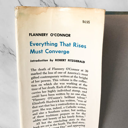 Everything That Rises Must Converge by Flannery O'Connor [FIRST EDITION] - Bookshop Apocalypse