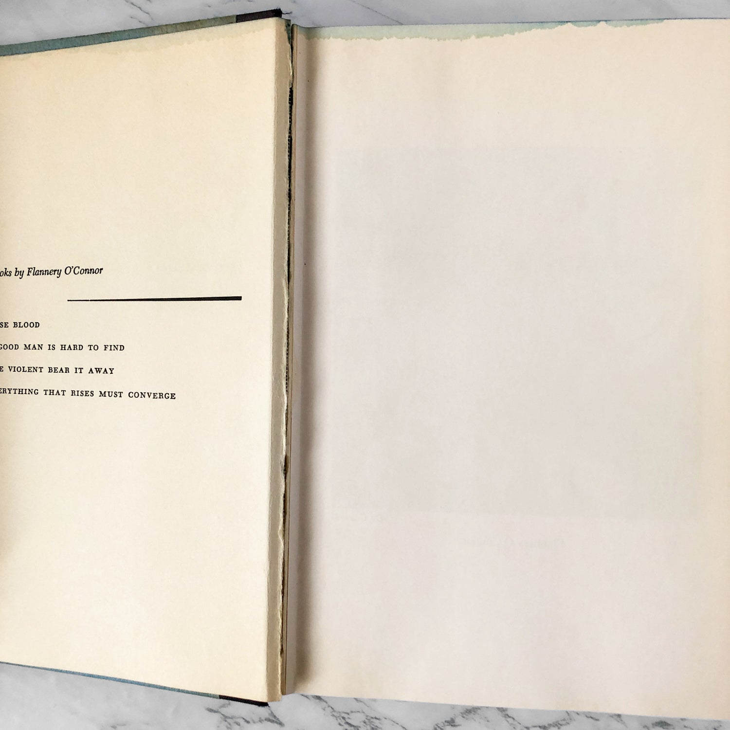 Everything That Rises Must Converge by Flannery O'Connor [FIRST EDITION] - Bookshop Apocalypse