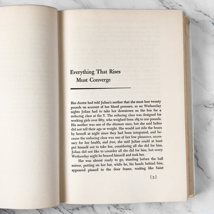 Everything That Rises Must Converge by Flannery O'Connor [FIRST EDITION] - Bookshop Apocalypse