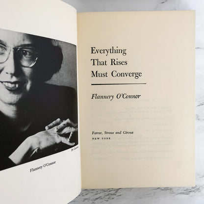 Everything That Rises Must Converge by Flannery O'Connor [FIRST EDITION / 7th PRINTING] 1967