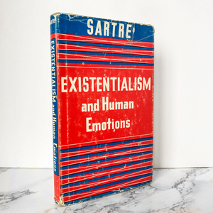 Existentialism and Human Emotions by Jean Paul Sartre [FIRST EDITION] - Bookshop Apocalypse