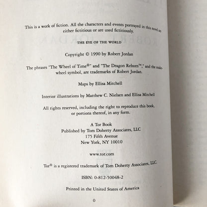 The Eye of the World by Robert Jordan [FIRST PAPERBACK EDITION] - Bookshop Apocalypse