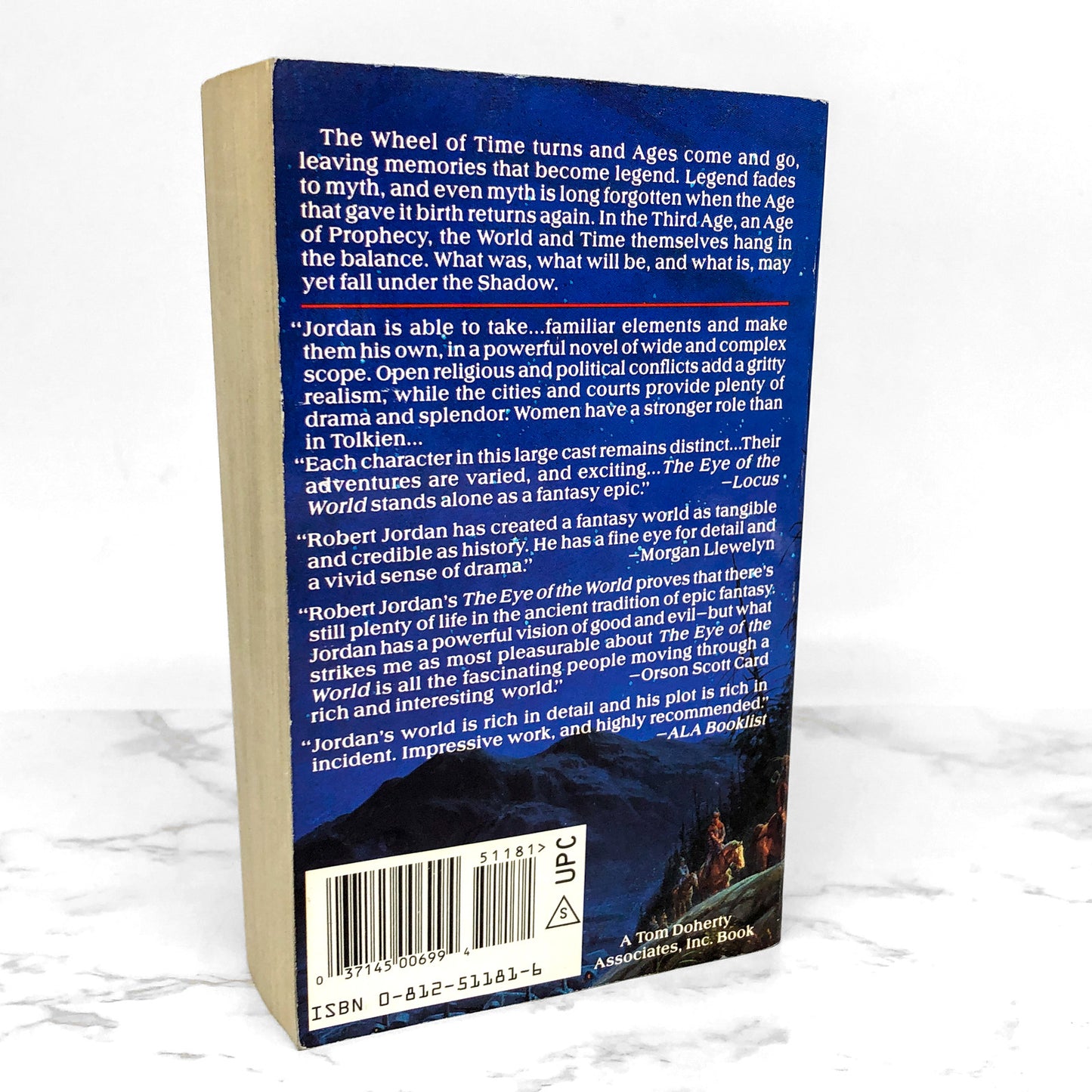 The Eye of the World by Robert Jordan [1990 PAPERBACK] Wheel of Time #1