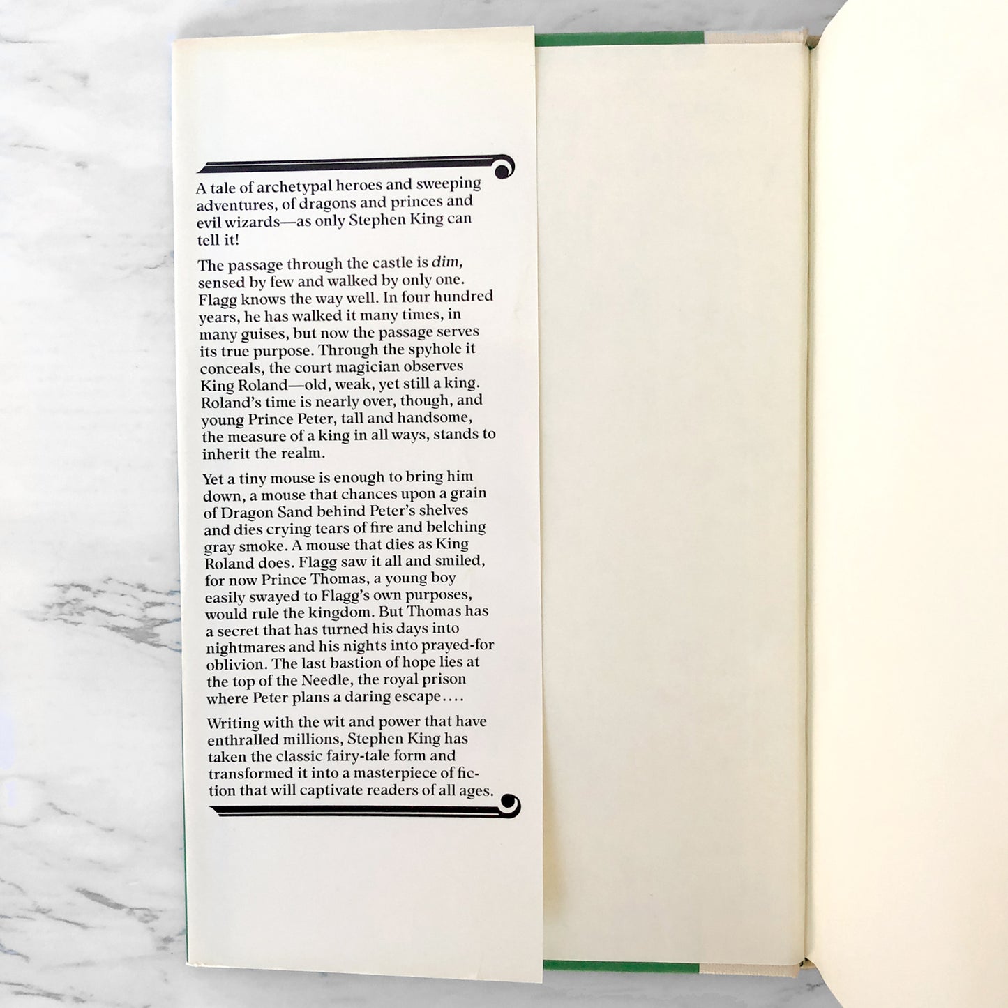 The Eyes of the Dragon by Stephen King [FIRST EDITION / 1987]