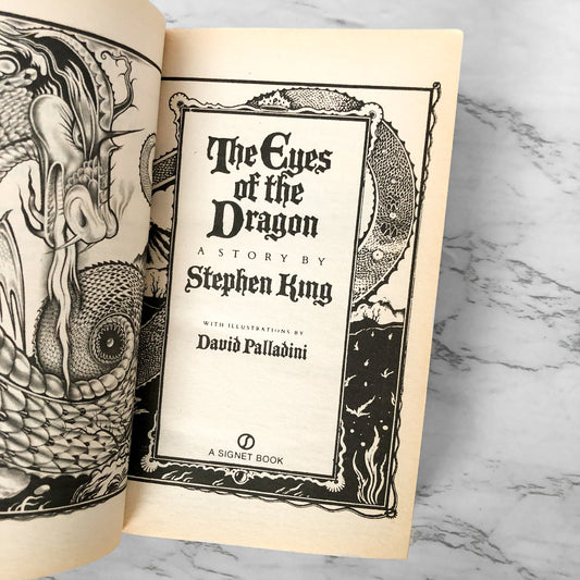 The Eyes of the Dragon by Stephen King [1988 PAPERBACK]