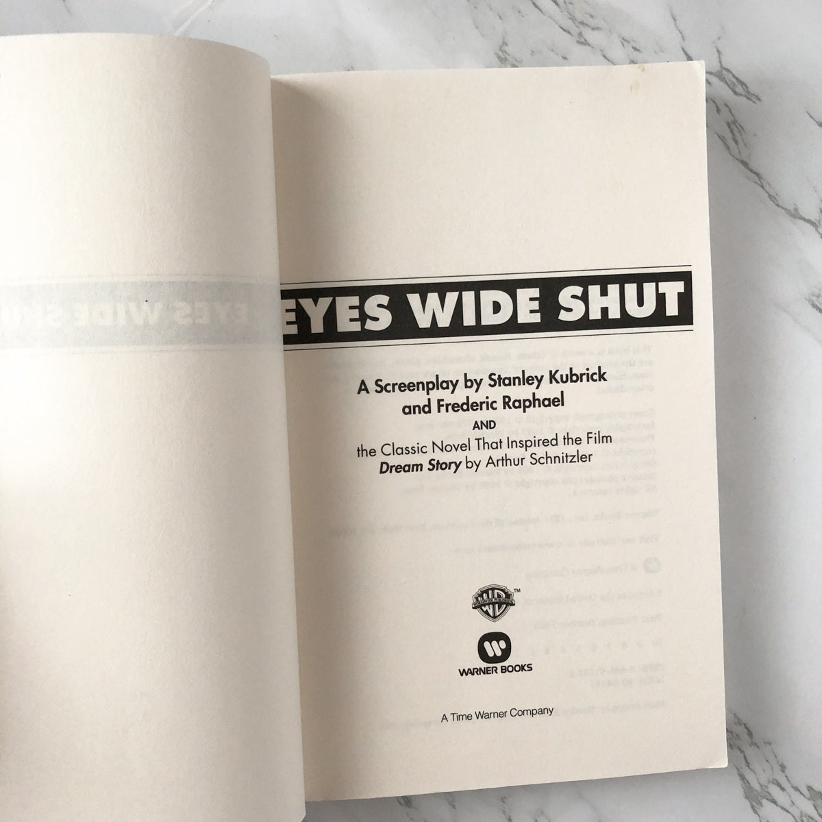 Eyes Wide Shut by Stanley Kubrick & & Dream Story by Arthur Schnitzler [TRADE PAPERBACK] - Bookshop Apocalypse