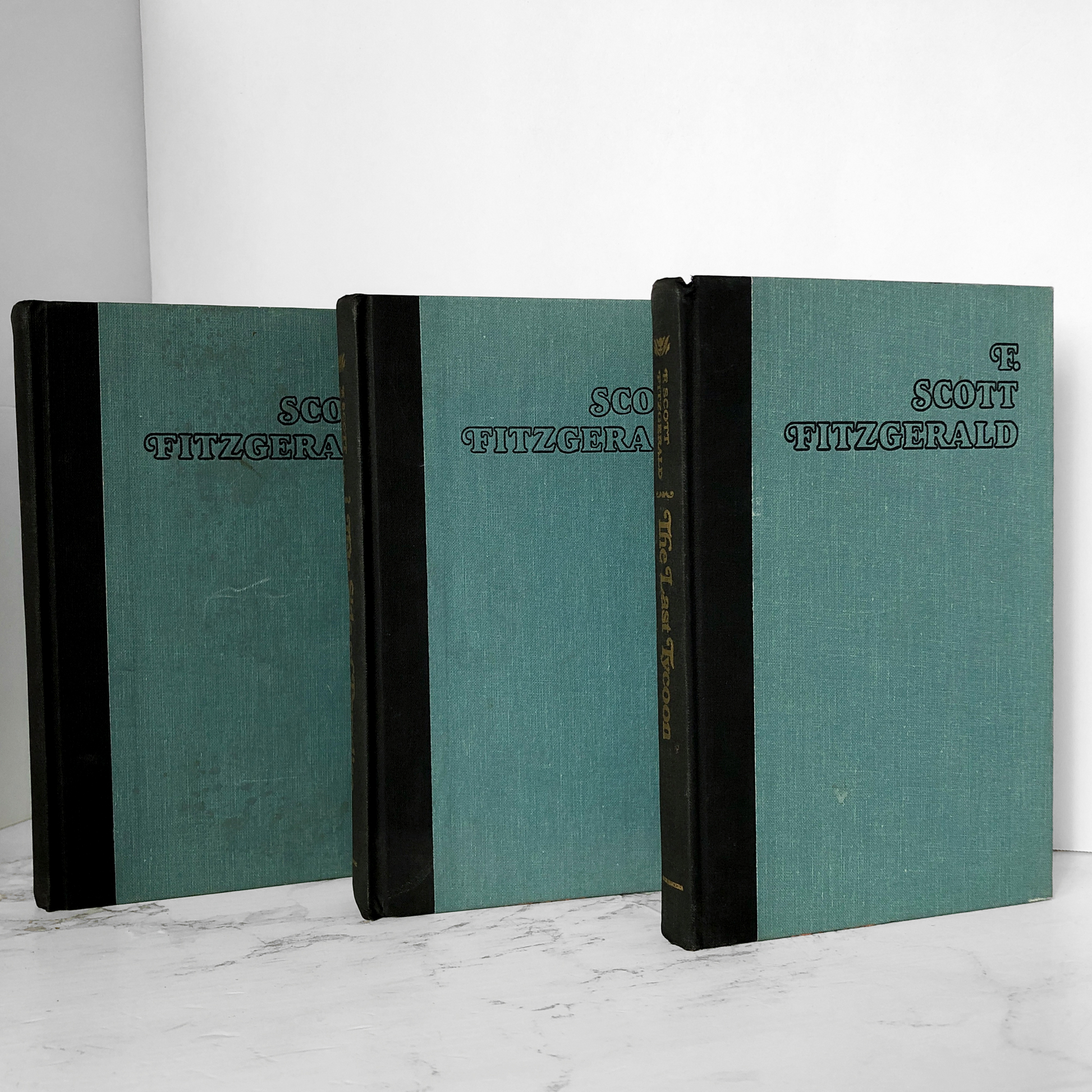 F. Scott Fitzgerald Hardcover Set [THIS SIDE OF PARADISE, THE LAST TYCOON, TENDER IS THE NIGHT] - Bookshop Apocalypse