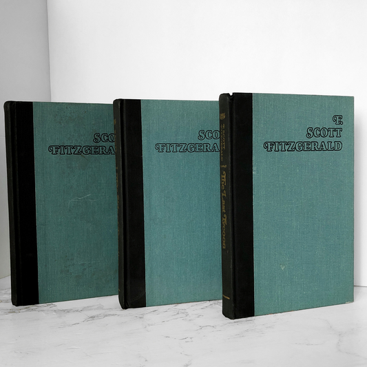 F. Scott Fitzgerald Hardcover Set [THIS SIDE OF PARADISE, THE LAST TYCOON, TENDER IS THE NIGHT] - Bookshop Apocalypse