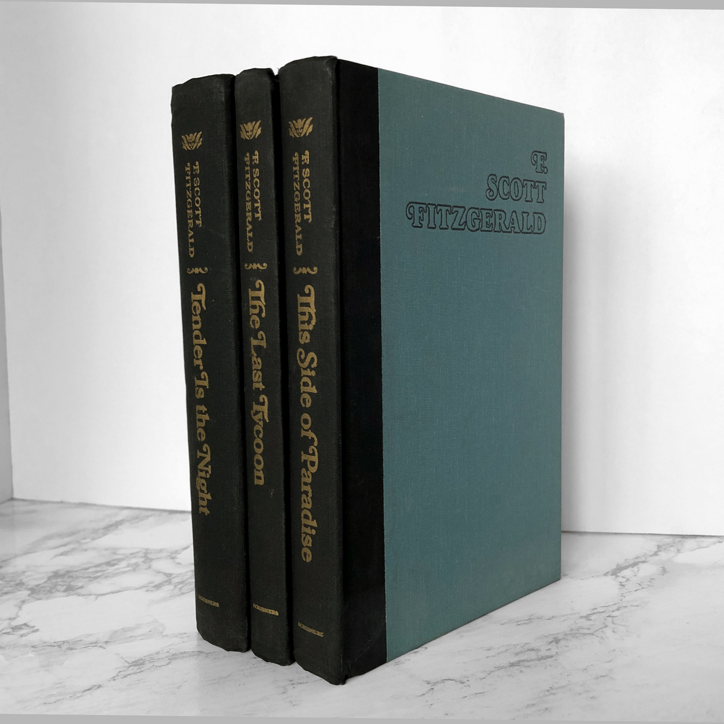 F. Scott Fitzgerald Hardcover Set [THIS SIDE OF PARADISE, THE LAST TYCOON, TENDER IS THE NIGHT] - Bookshop Apocalypse