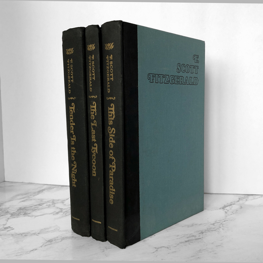 F. Scott Fitzgerald Hardcover Set [THIS SIDE OF PARADISE, THE LAST TYCOON, TENDER IS THE NIGHT] - Bookshop Apocalypse