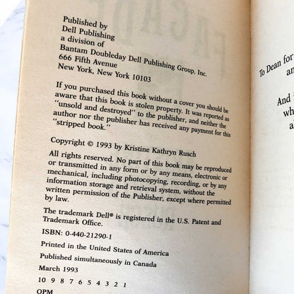 Facade by Kristine Kathryn Rusch [FIRST EDITION / FIRST PRINTING] 1993