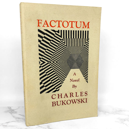 Factotum by Charles Bukowski [FIRST EDITION] 1995 ☙ Black Sparrow Press