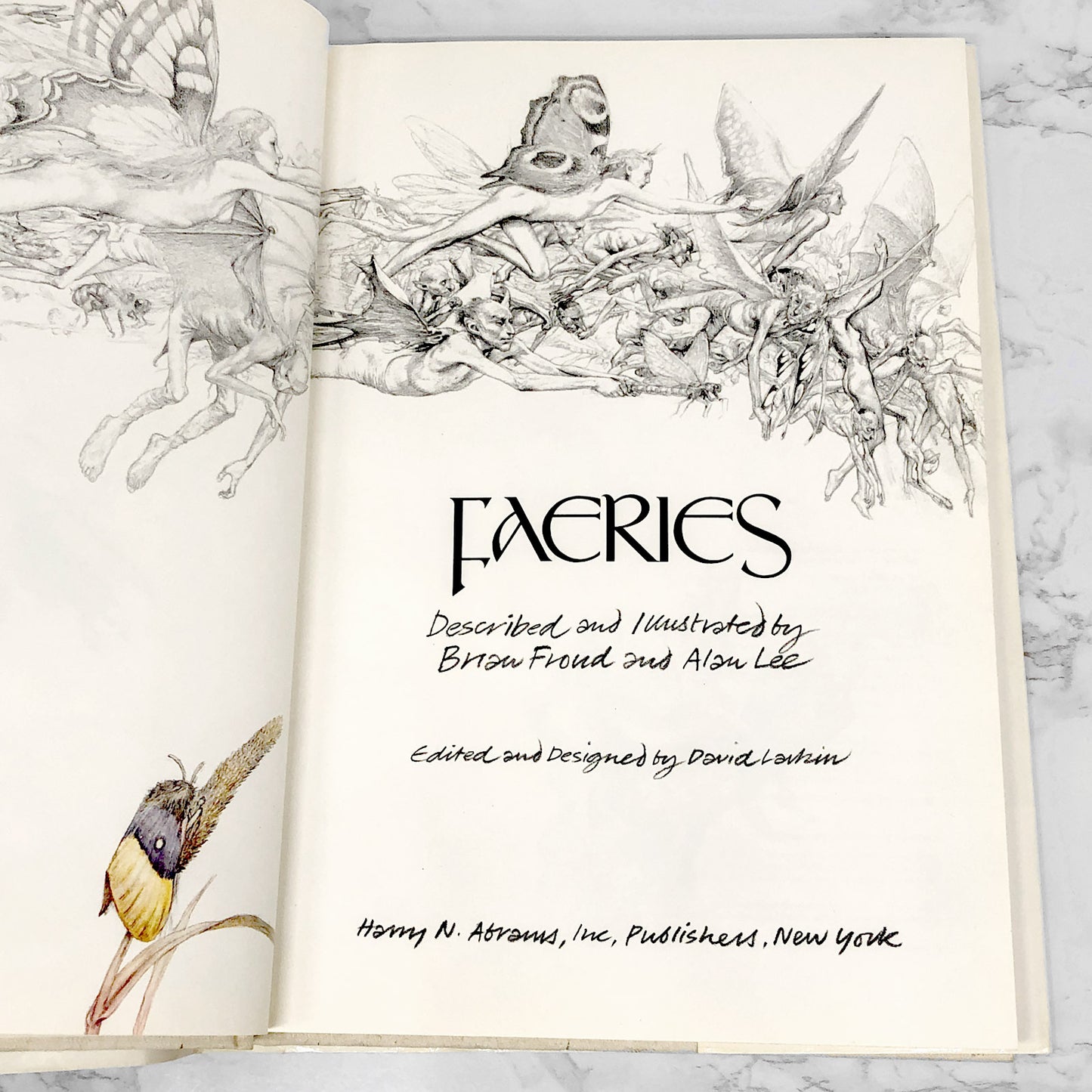 Faeries by Brian Froud & Alan Lee [FIRST EDITION] 1978