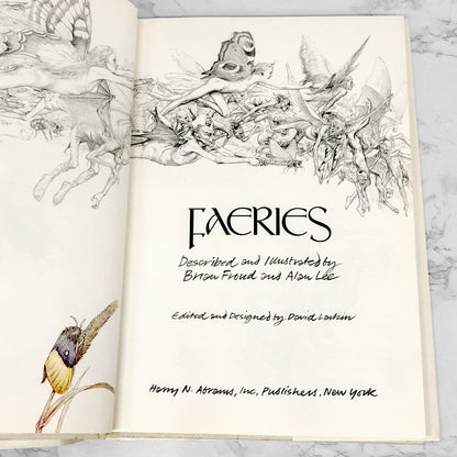 Faeries by Brian Froud & Alan Lee [FIRST EDITION] 1978