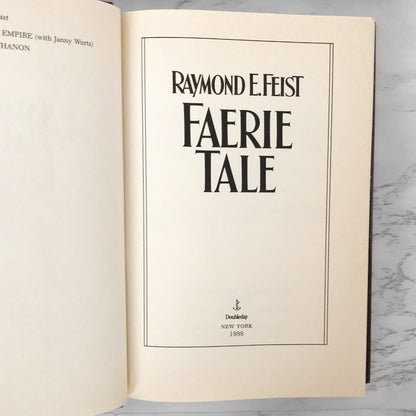 Faerie Tale by Raymond E. Feist [FIRST EDITION / FIRST PRINTING] 1988