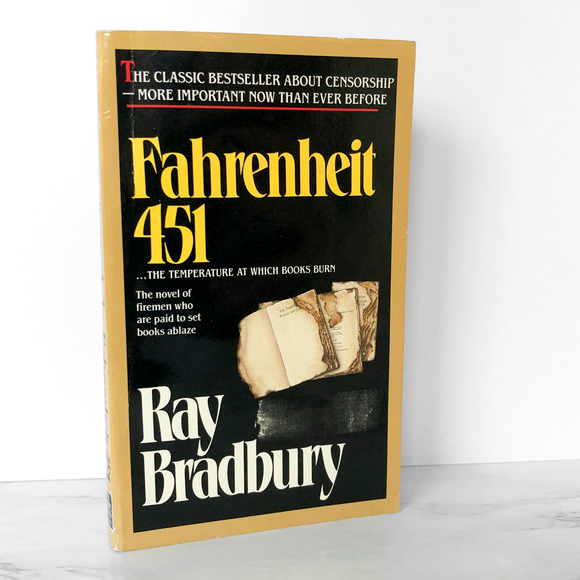 Fahrenheit 451 by Ray Bradbury [1991 PAPERBACK]