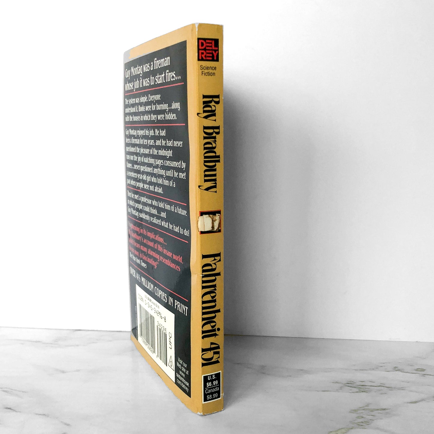 Fahrenheit 451 by Ray Bradbury [1991 PAPERBACK]