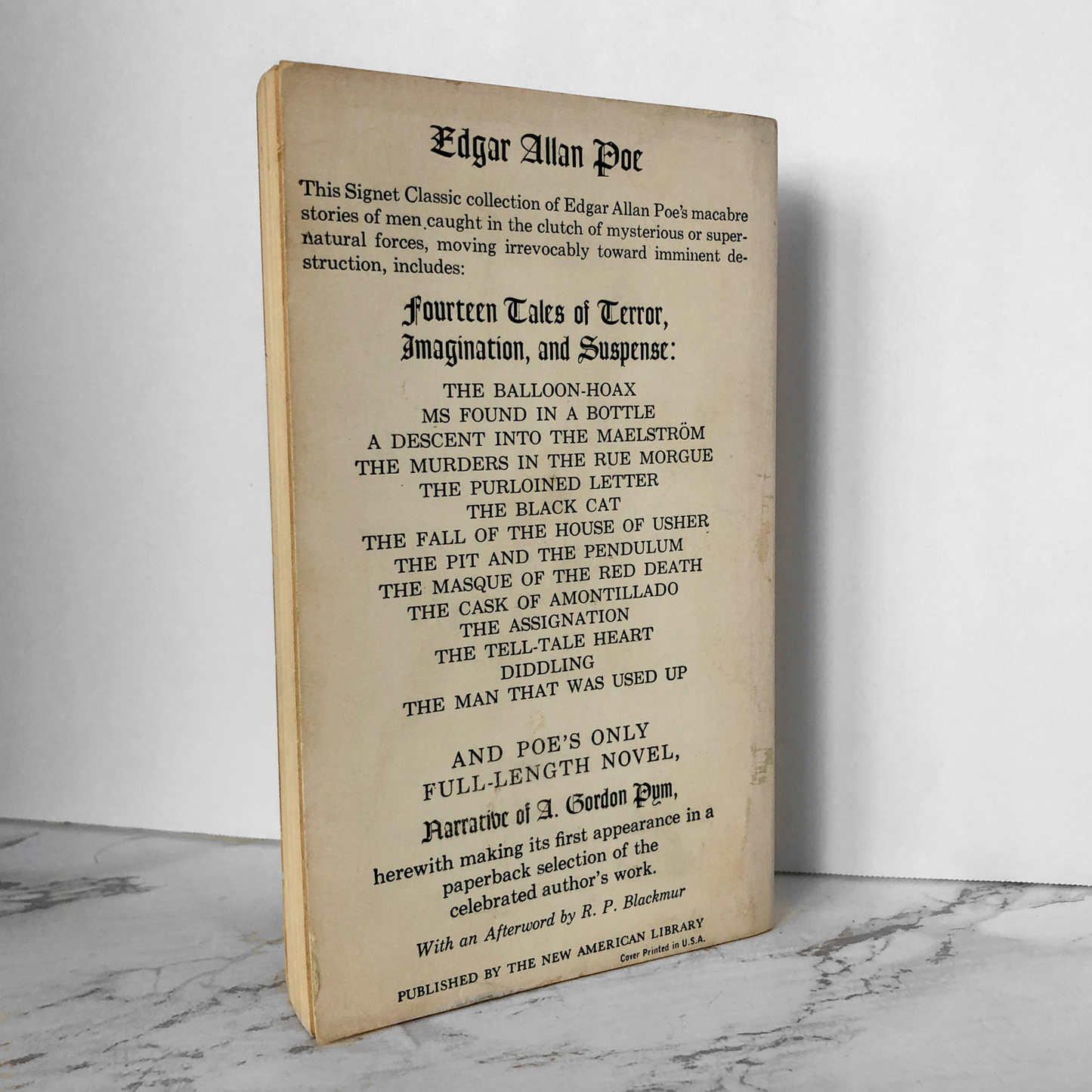 The Fall of the House of Usher & Other Tales by Edgar Allen Poe [1960 PAPERBACK] - Bookshop Apocalypse