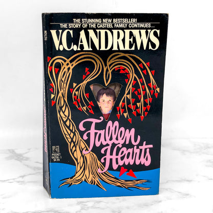 Fallen Hearts by V.C. Andrews [FIRST PAPERBACK PRINTING] 1988