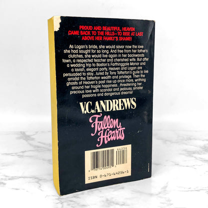 Fallen Hearts by V.C. Andrews [FIRST PAPERBACK PRINTING] 1988