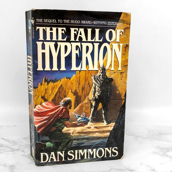 The Fall of Hyperion by Dan Simmons [PAPERBACK RE-ISSUE] 1995 • Hyperion #2