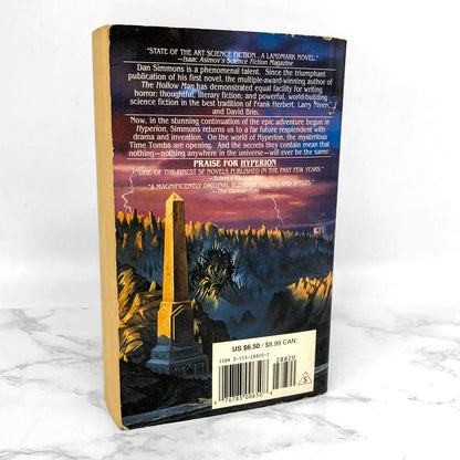 The Fall of Hyperion by Dan Simmons [PAPERBACK RE-ISSUE] 1995 • Hyperion #2