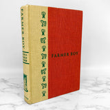 Farmer Boy by Laura Ingalls Wilder • Garth Williams [SECOND HARDCOVER EDITION] 1953 • Harper & Bros. • Little House #2