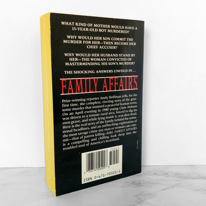 Family Affairs by Andy Hoffman [FIRST EDITION PAPERBACK] 1992