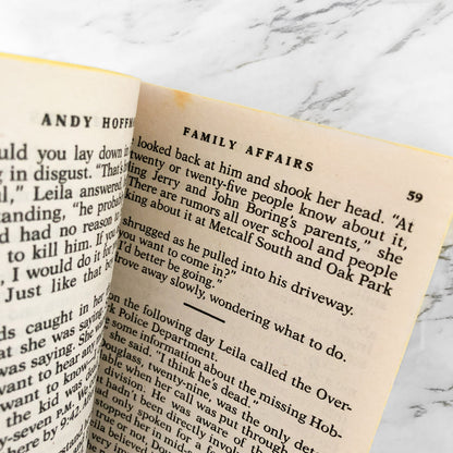 Family Affairs by Andy Hoffman [FIRST EDITION PAPERBACK] 1992