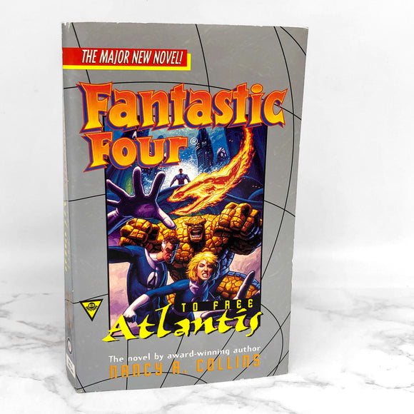Fantastic Four: To Free Atlantis by Nancy A. Collins [FIRST PRINTING] 1995 • Marvel