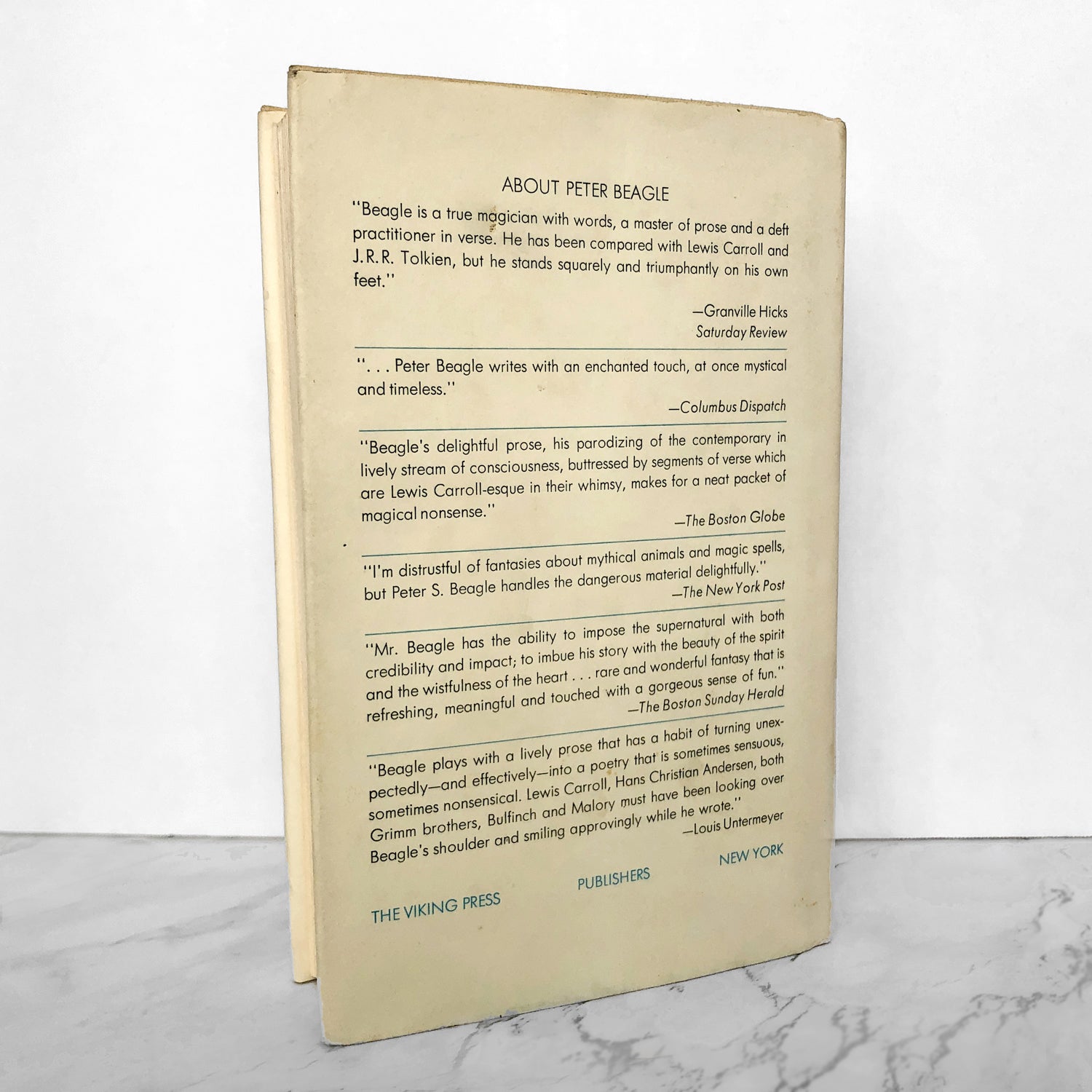 The Fantasy Worlds of Peter Beagle [1978 HARDCOVER ANTHOLOGY]  [The Last Unicorn, Lila The Werewolf, Come Lady Death & A Fine and Private Place] - Bookshop Apocalypse