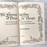 The Fantasy Worlds of Peter Beagle [1978 HARDCOVER ANTHOLOGY]  [The Last Unicorn, Lila The Werewolf, Come Lady Death & A Fine and Private Place] - Bookshop Apocalypse